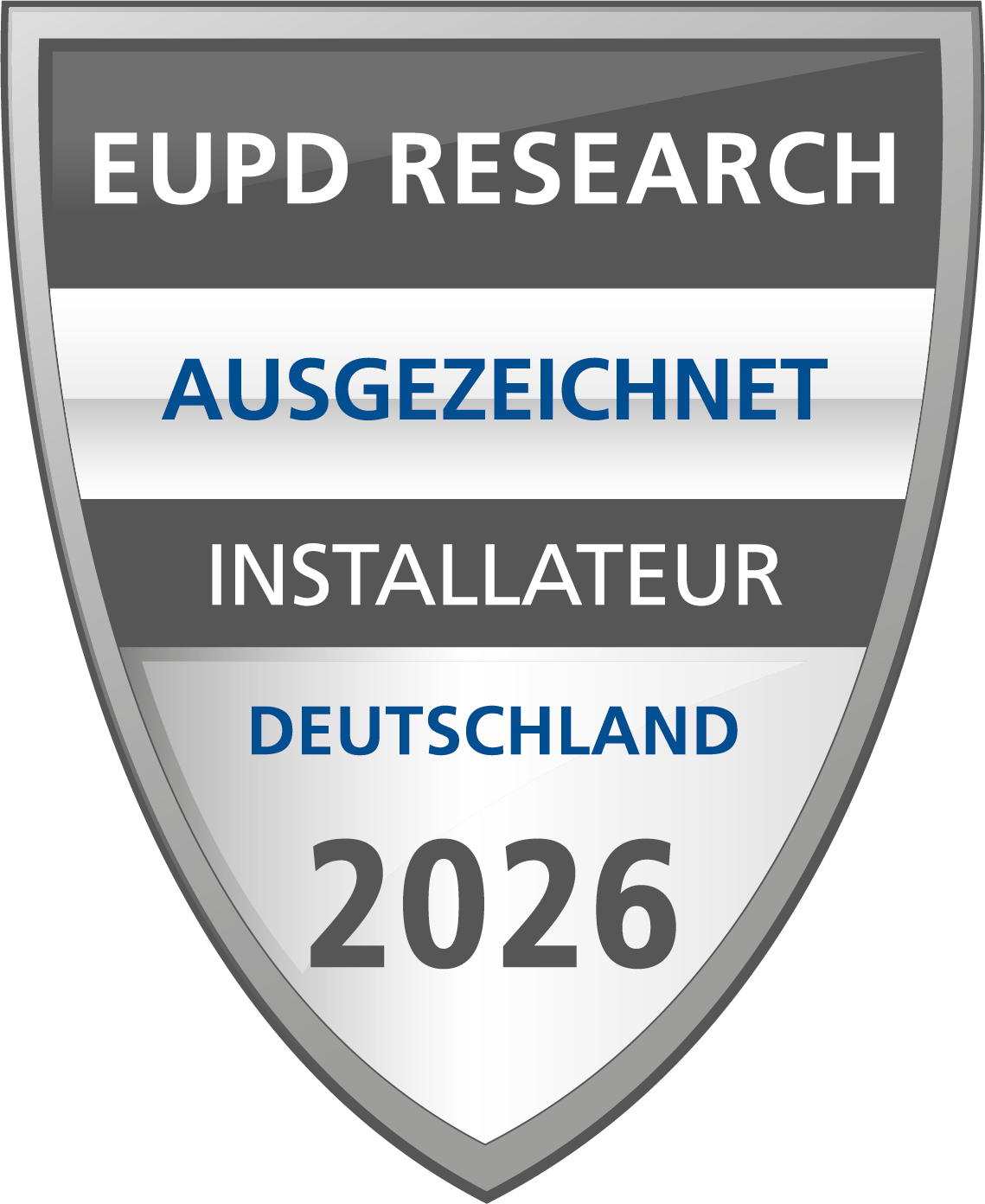 EUPD Research Installer Award 2026 Siegel