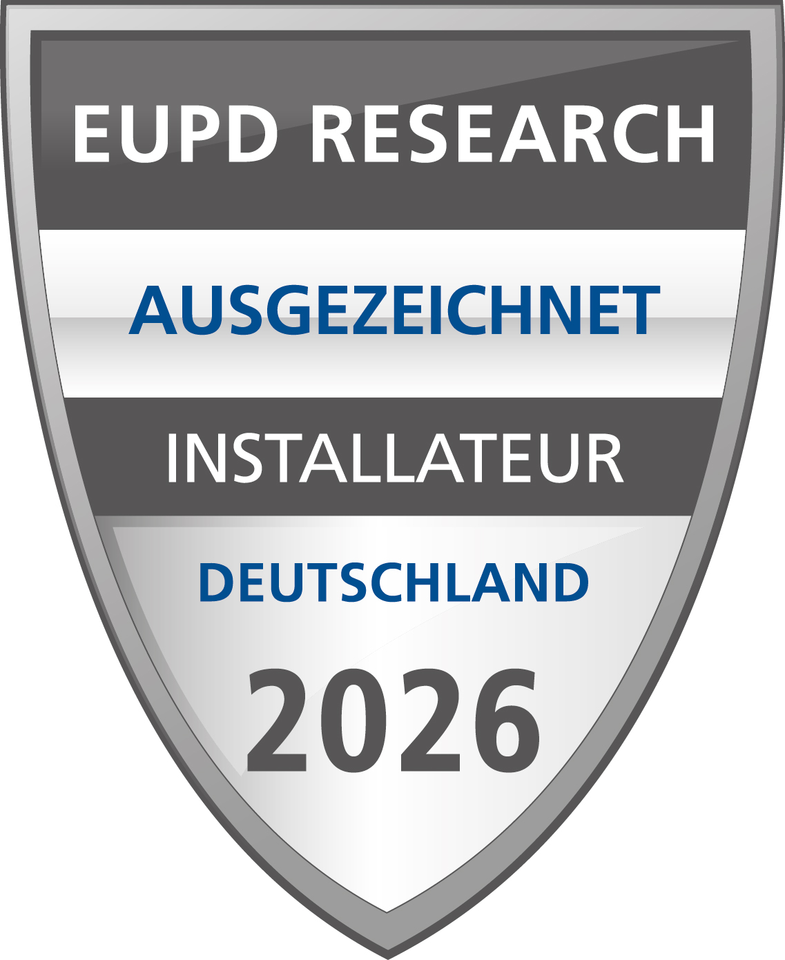 EUPD Research Siegel Installateur Deutschland 2026